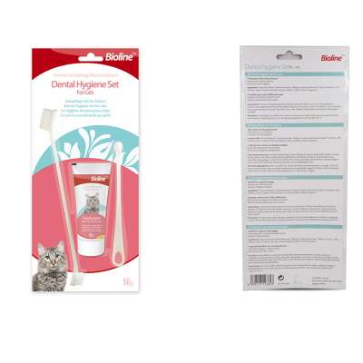 Pet Dental Care Products  Pet Toothpaste Kit Cat Tooth Brush