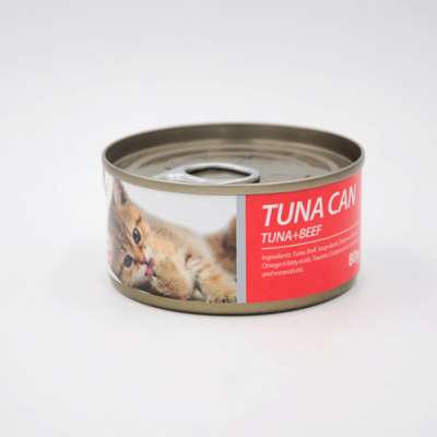 Different Flavors Formula Tuna+Beef Can Canned Cat Food Wet