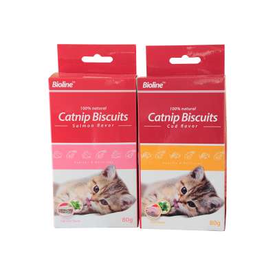 Safety And Health Soft Clean Delicious Catnip Biscuits Cat Snack